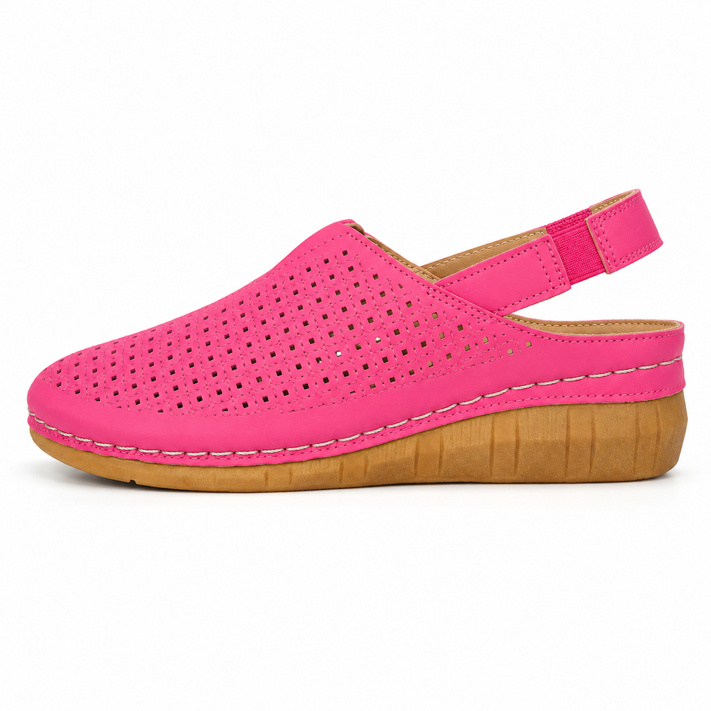 Solea™ – Women's Perforated Wedge Slingback Comfort Sandals