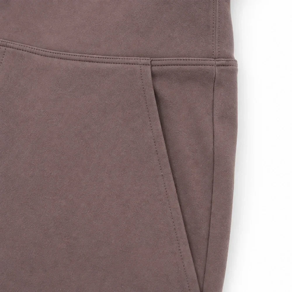 Wearbella – High Waisted Tailored Stretch Bermuda Shorts with Pockets