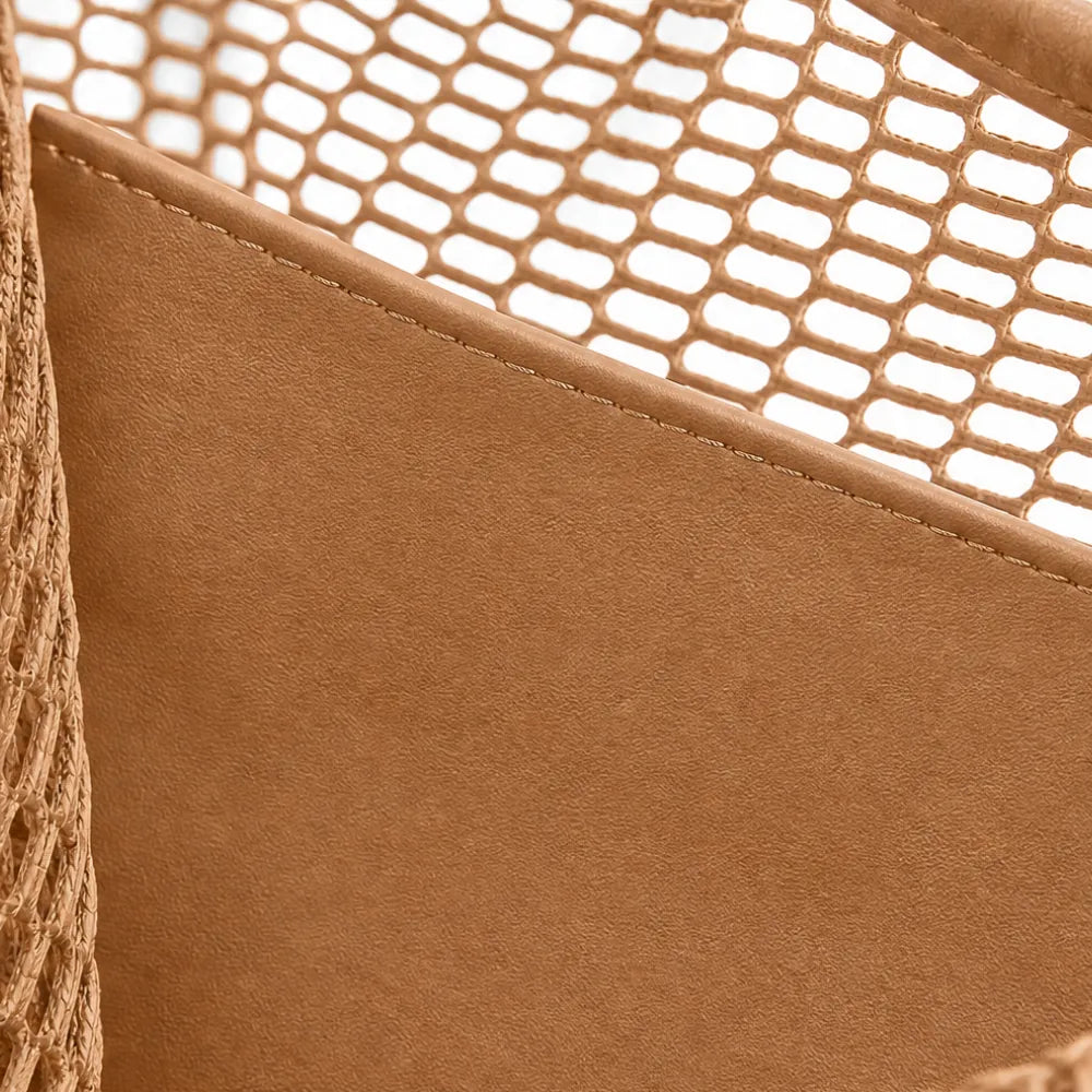 Sandfall – Mesh Beach Tote Bag with Hidden Zip Pocket, Sand Free Shoulder Bag for Women