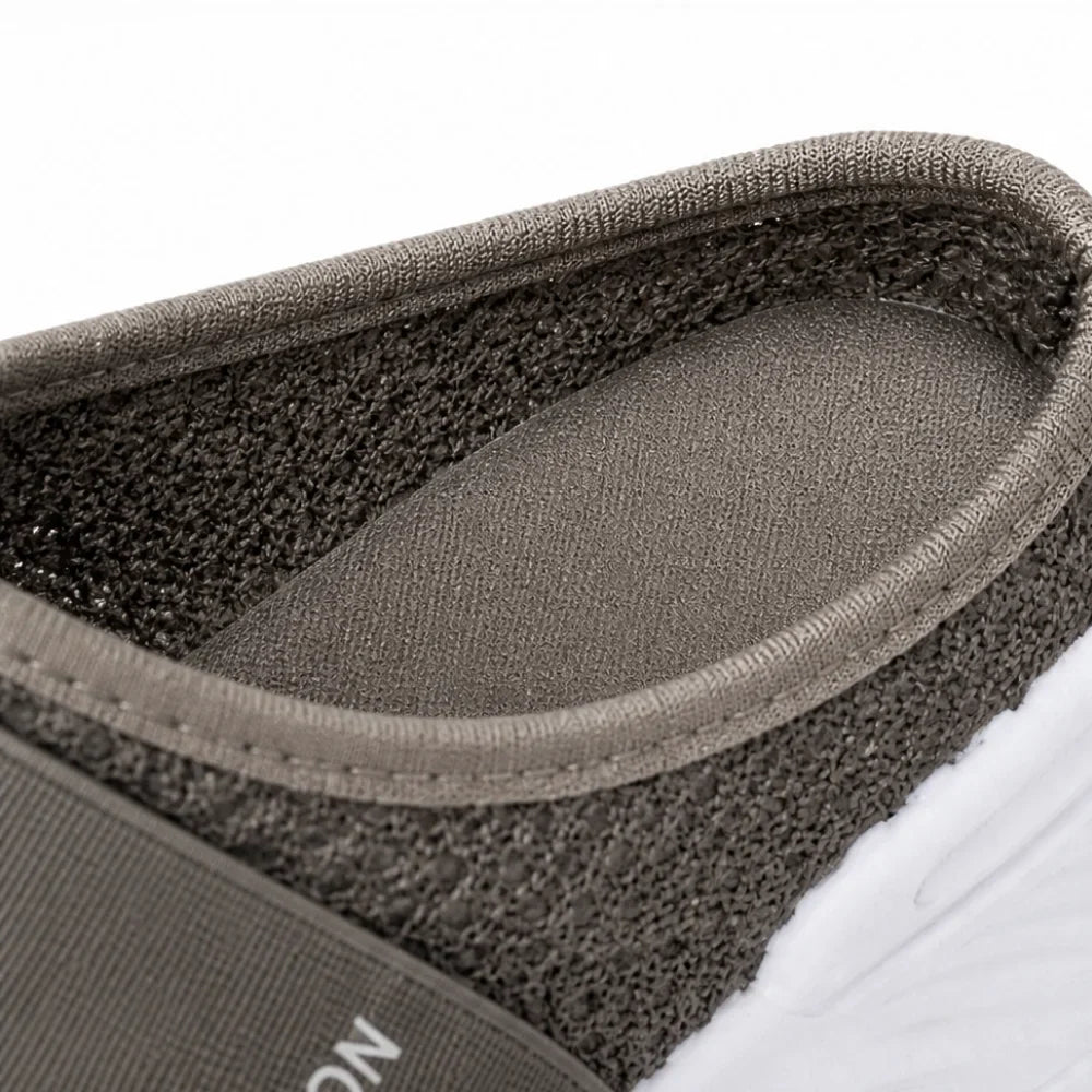 Stride & Soft – Women's Slip On Platform Mesh Sneakers, Breathable Non-Slip Mules