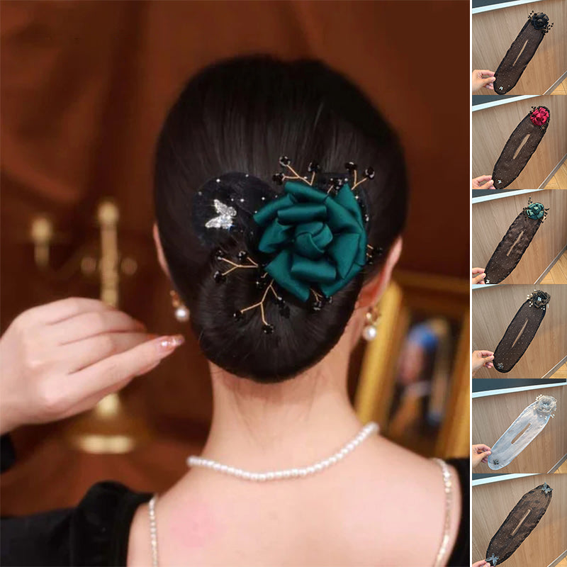 Florenza - Elegant Floral Hair Knots for Women