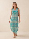 Vivara – Flowy V-Neck Maxi Dress with Pockets