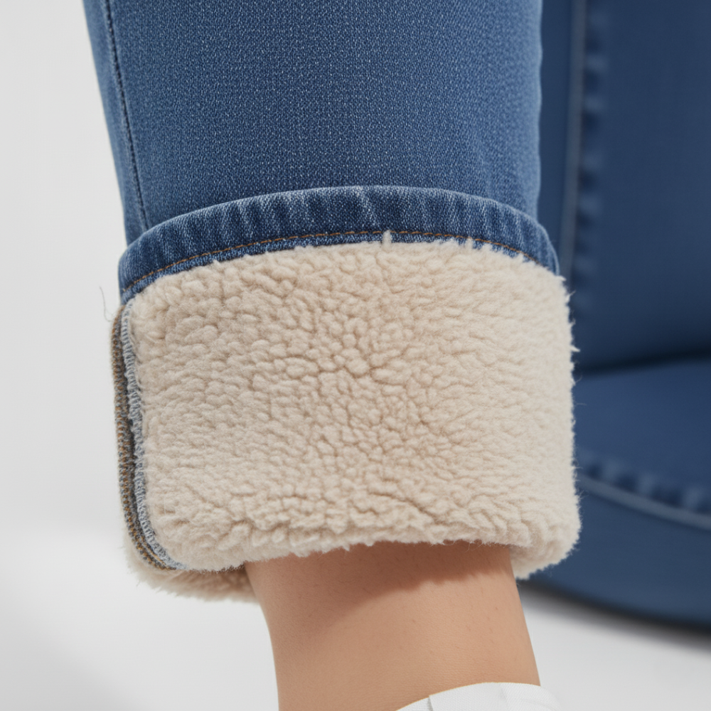 ThermoLyn – Women’s Fleece-Lined Winter Denim Jeans