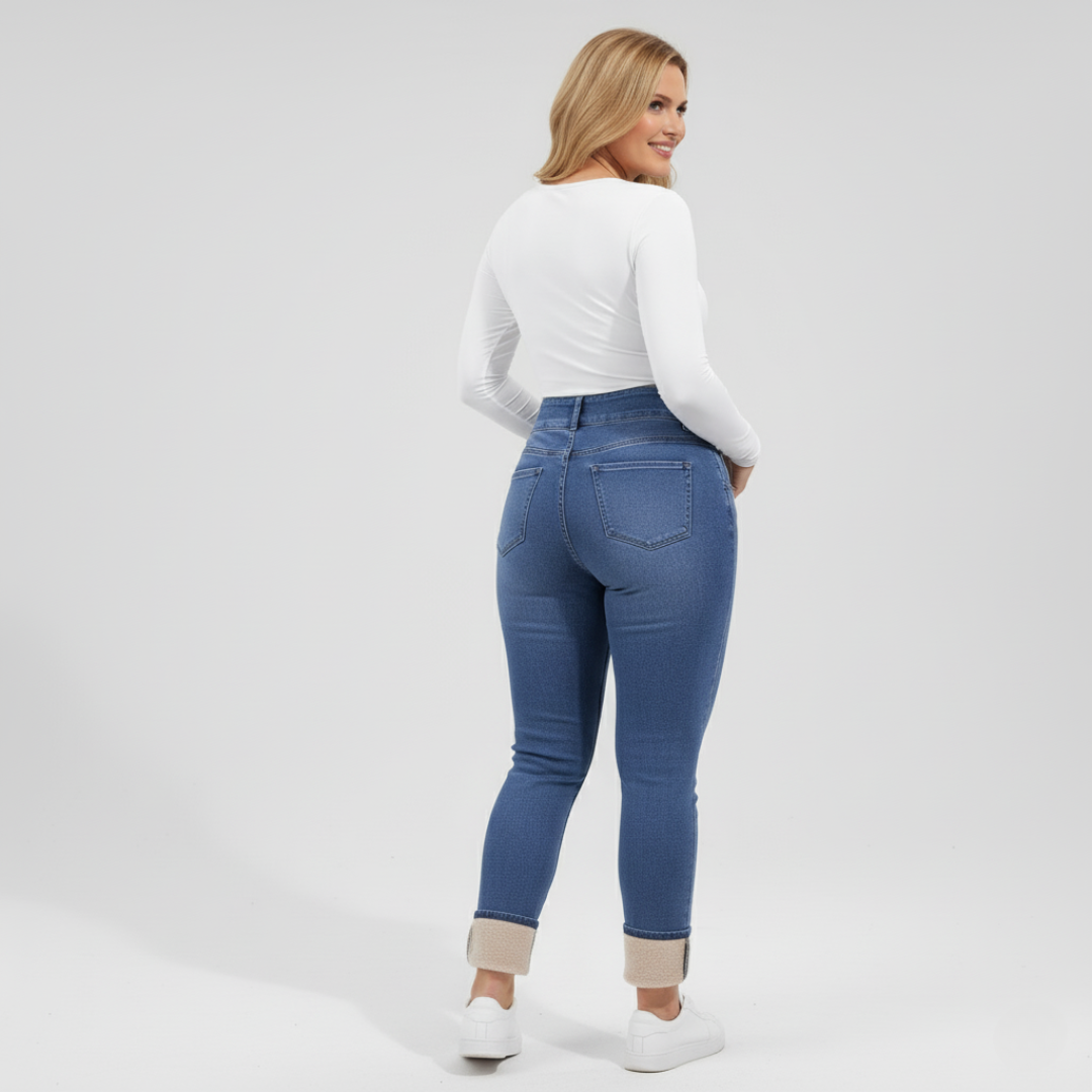 ThermoLyn – Women’s Fleece-Lined Winter Denim Jeans