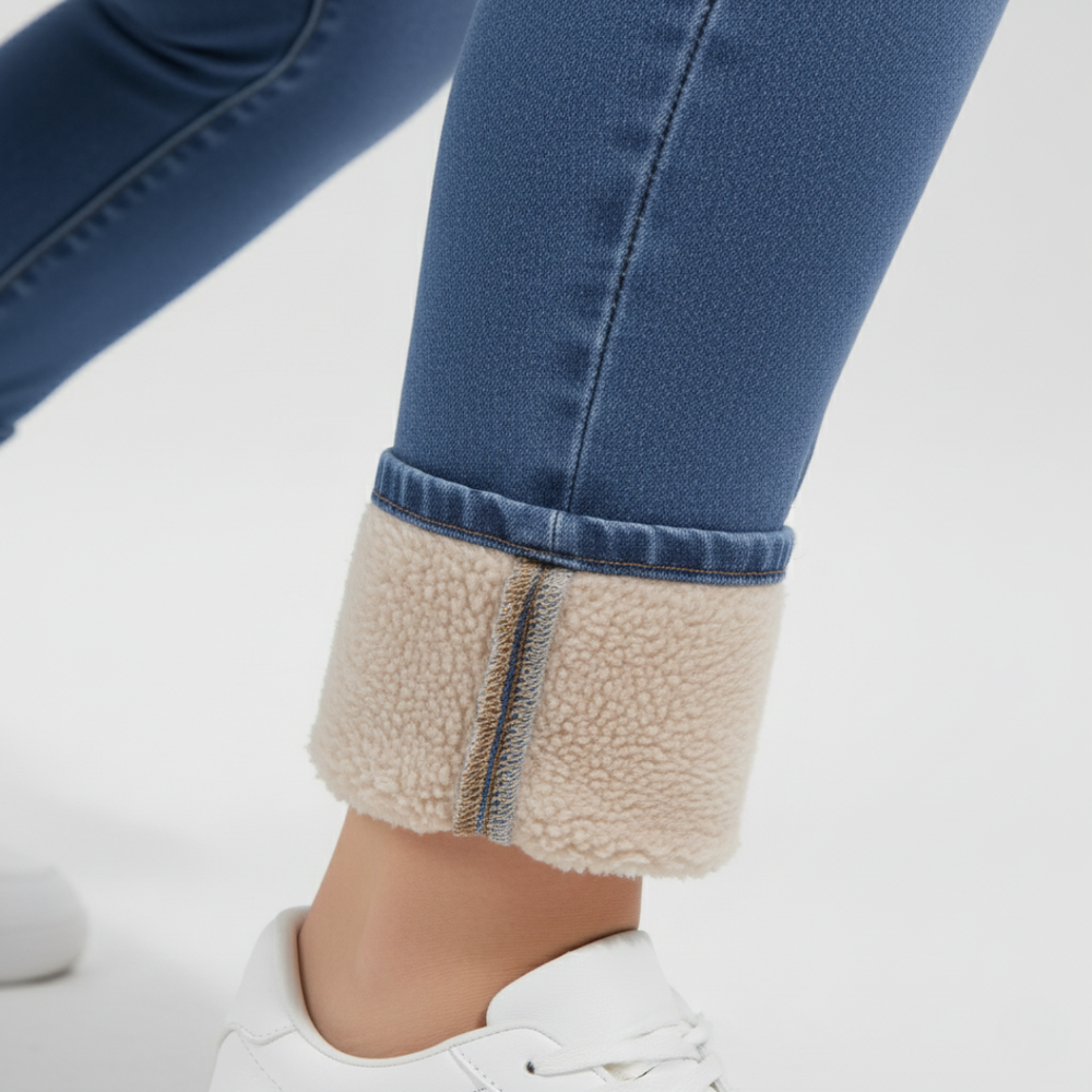 ThermoLyn – Women’s Fleece-Lined Winter Denim Jeans
