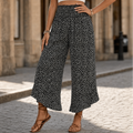 Velura™ – Smocked High-Waist Wide-Leg Floral Pants