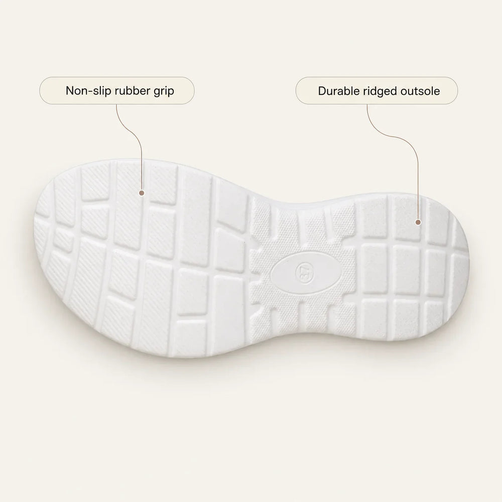 Aurelle – Knit Platform Sandals with Cushioned Sole and Slingback