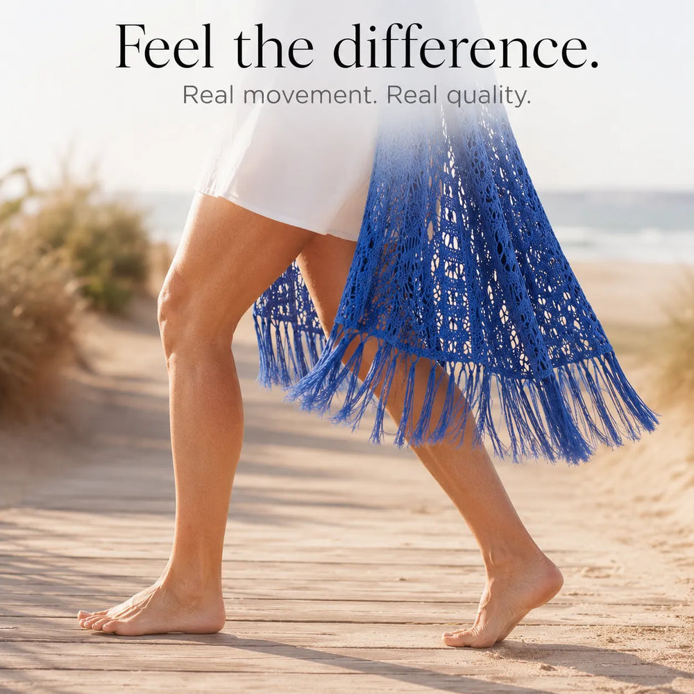 Solenne – Oversized Crochet Tassel Kimono Cardigan for Women