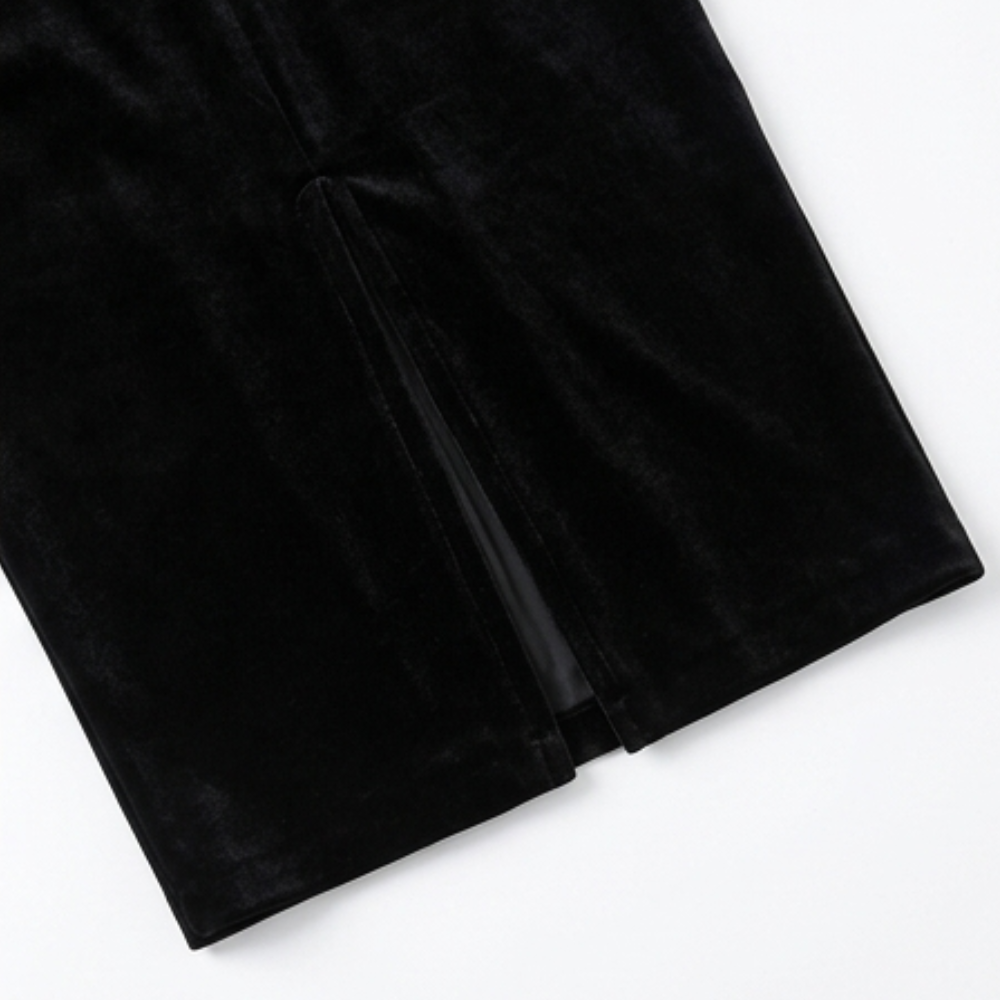 Velara – Dramatic Bow Midi Dress