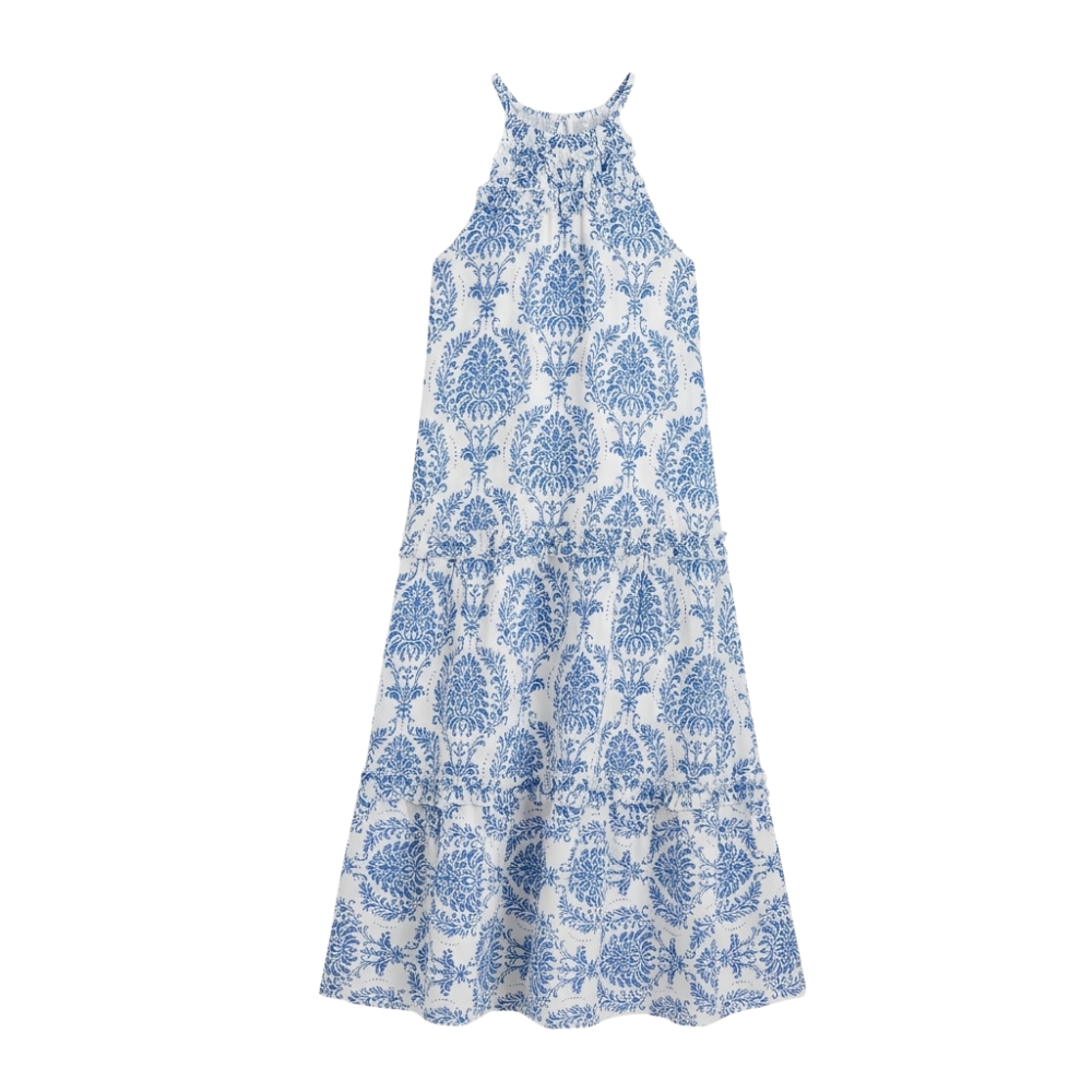 Vivanya – Women's Bold Floral Summer Maxi Dress