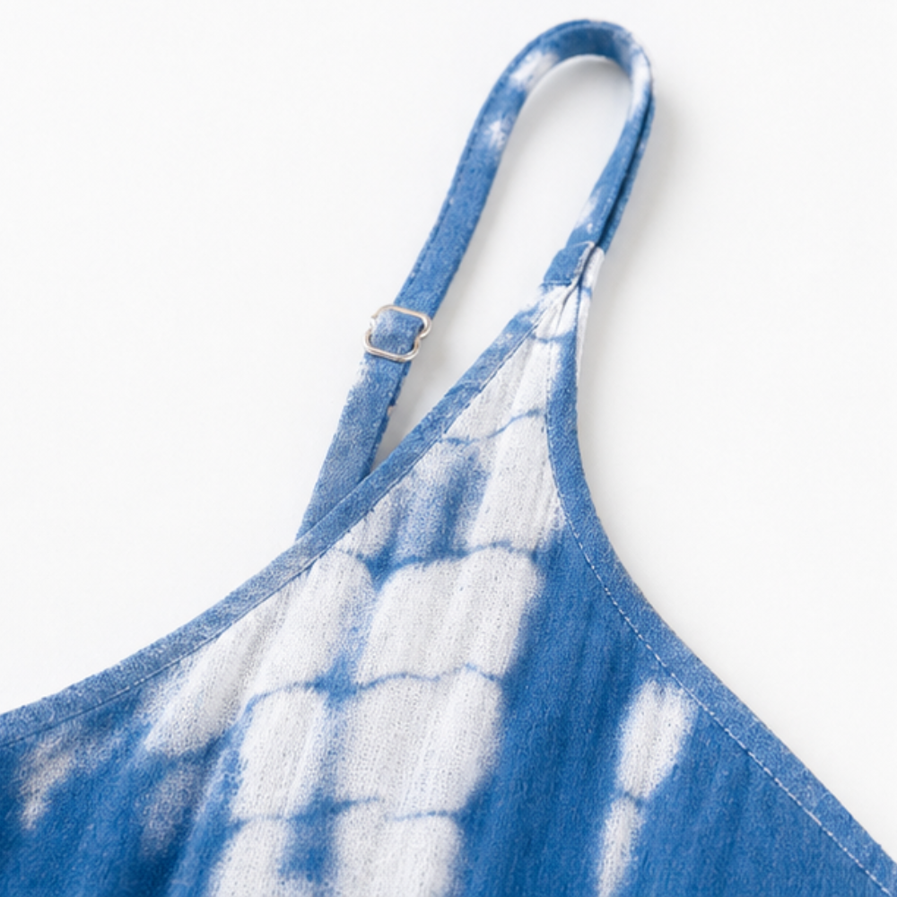 Sevella – Women's Wide-Leg Tie-Dye Jumpsuit