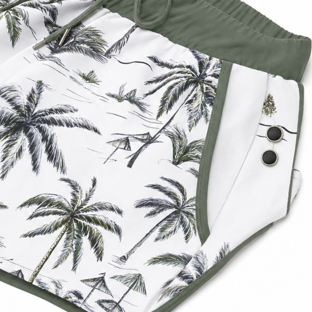 Solana – 3 Piece Swim Set with Cover Up Tank and Shorts