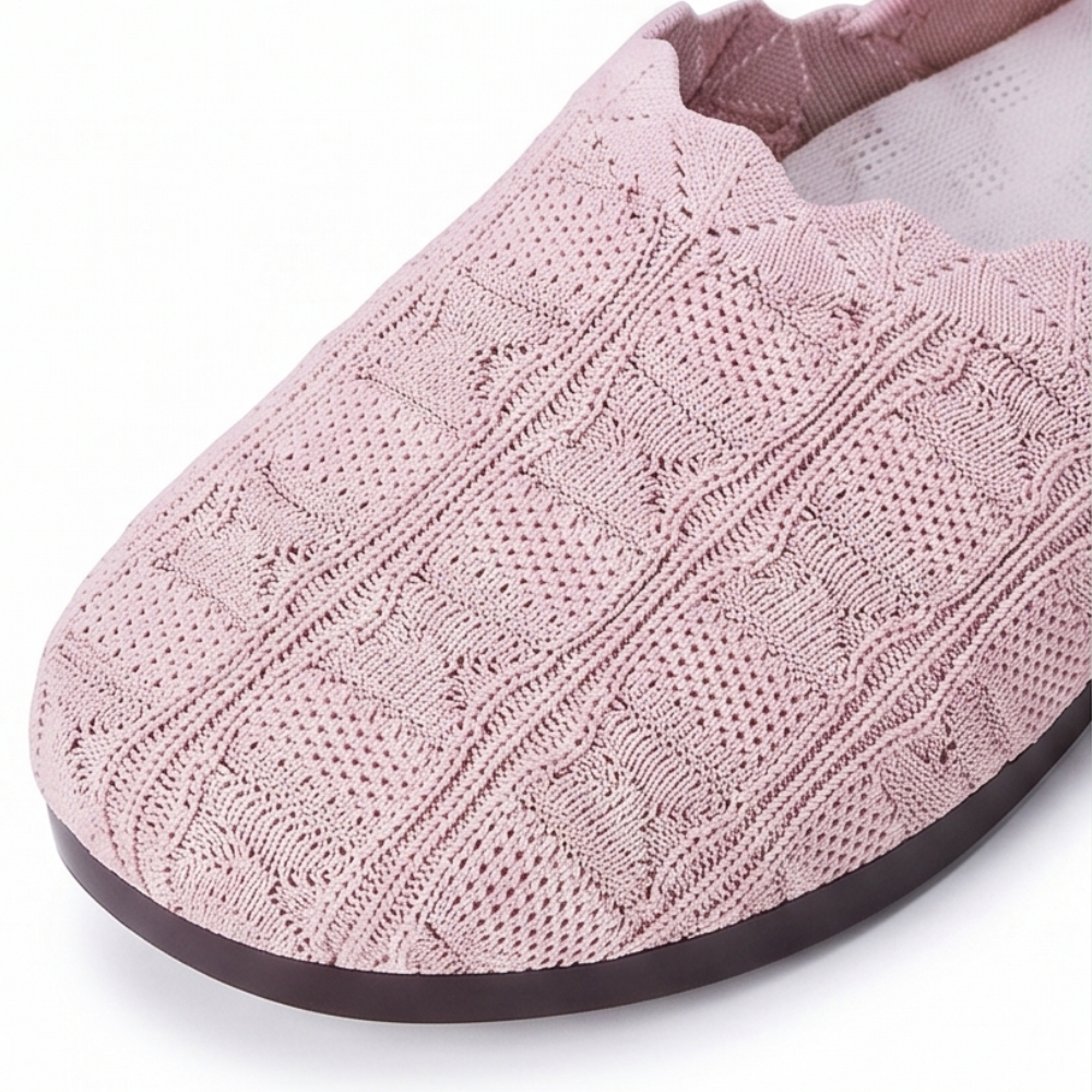 Soflyn – Breathable Woven Slip-On Flats