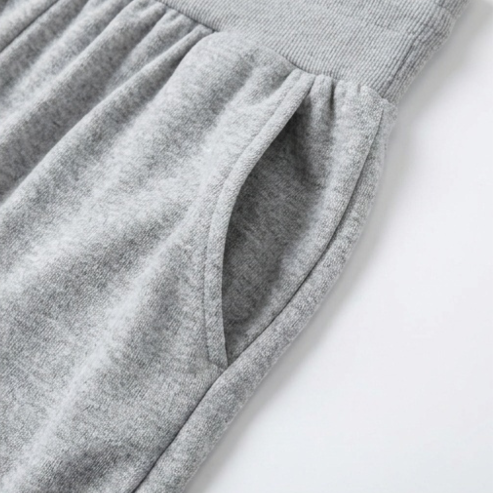 Lunessa – Women's High-Waist Wide-Leg Sweatpants