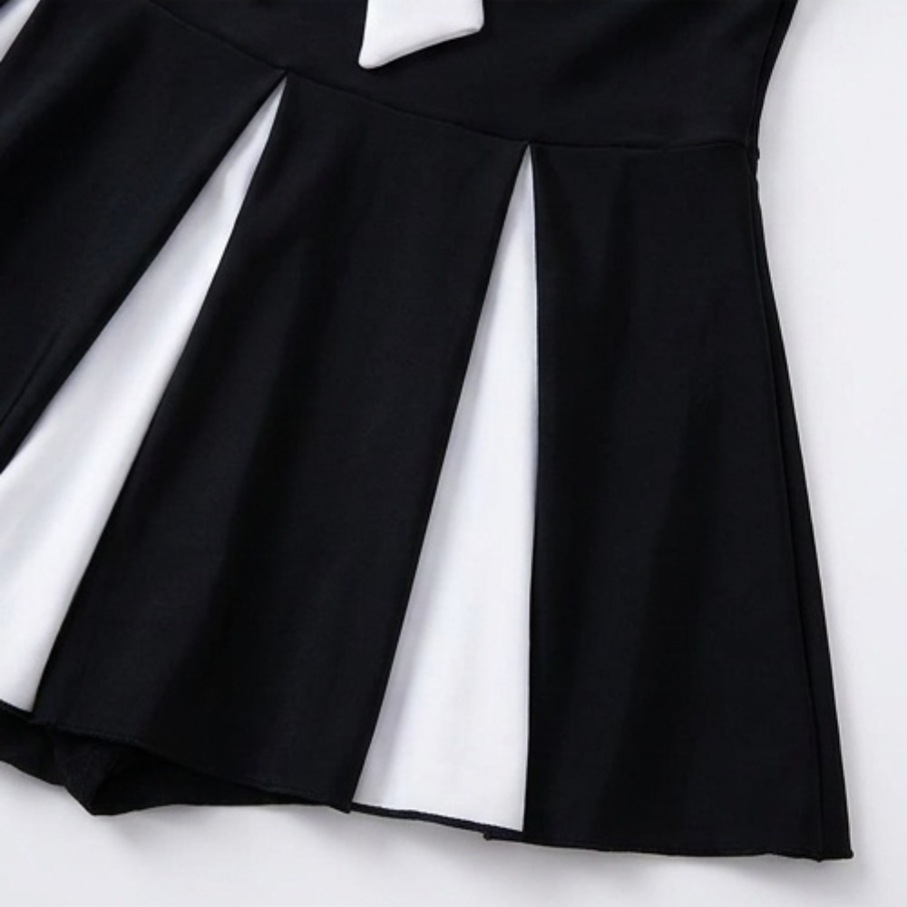 Soliera – Women's Plus-Size Halter Swimdress with Boy Shorts