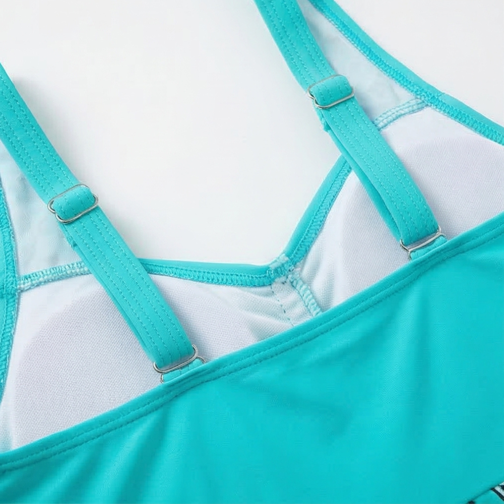 Shorela - Two Piece Swim Set with Full Coverage