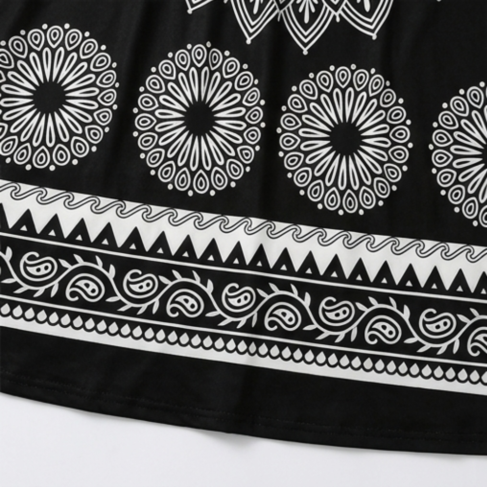Mandara – Bohemian Mandala Maxi Dress