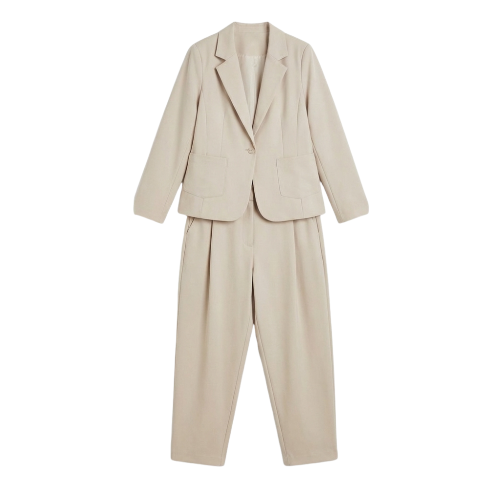 Elaire – Women's Relaxed Blazer and Trouser Set