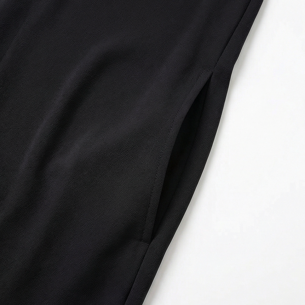 Veluna – Effortless Side Slit Maxi Dress for Women
