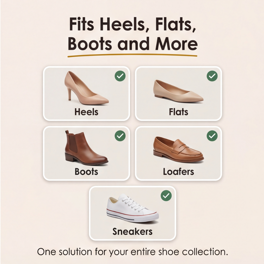 Heeluxe – Cushioned Heel Grips for All Day Comfort