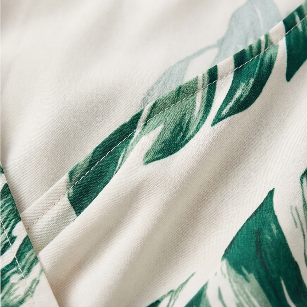 Soleia – Women’s Tropical Wrap Romper with Pockets