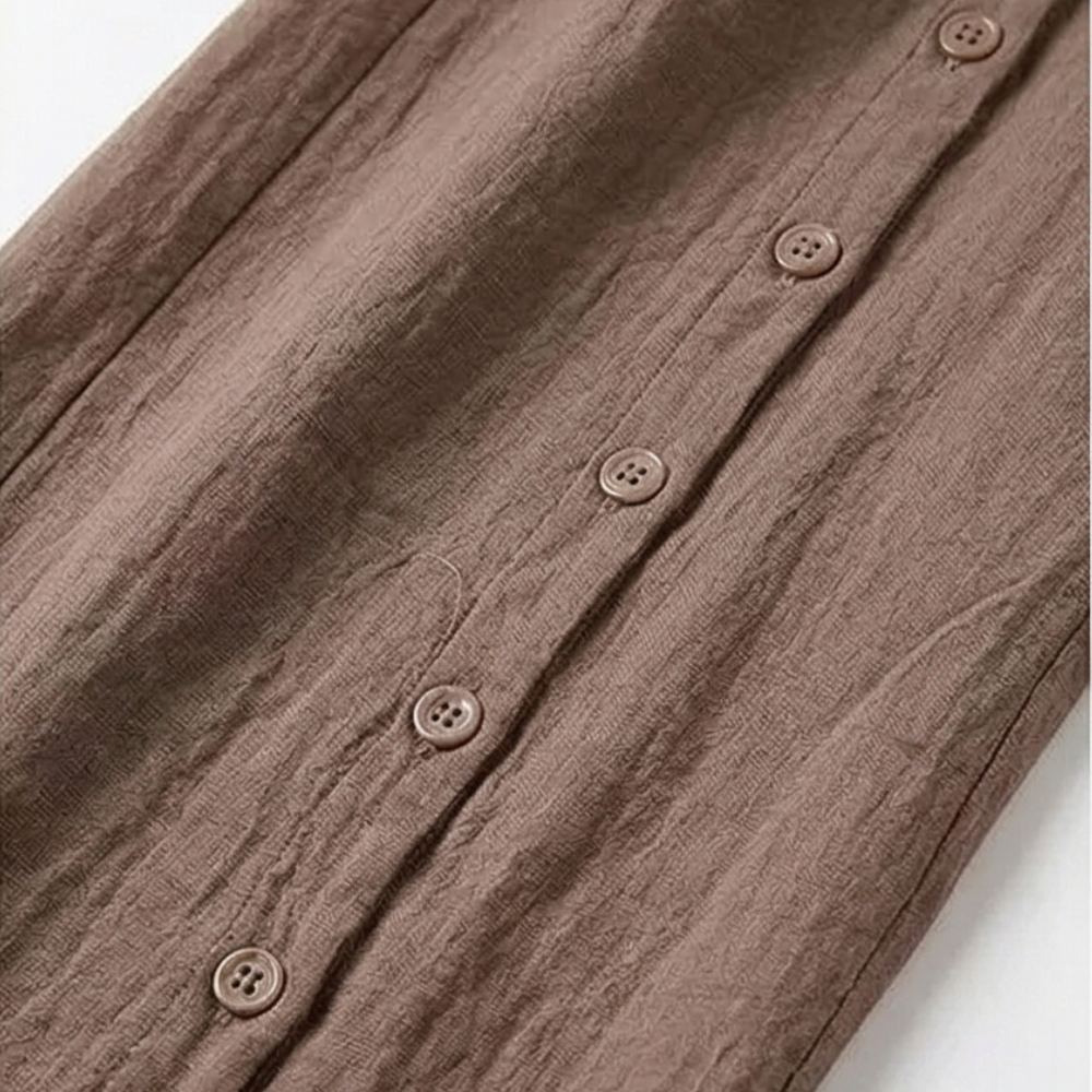 Vivara – Women's Effortless Linen Blend Matching Set