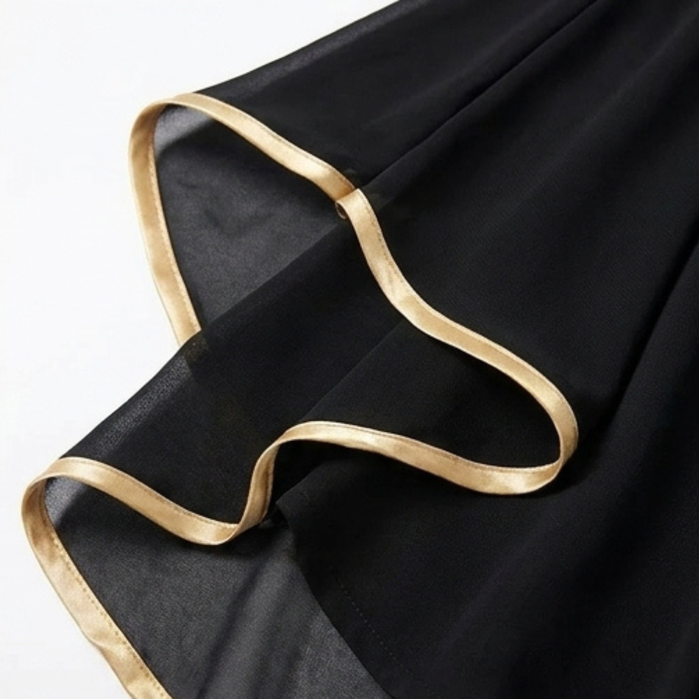 Florenza™ – Wide-Leg Pants with Gold Trim