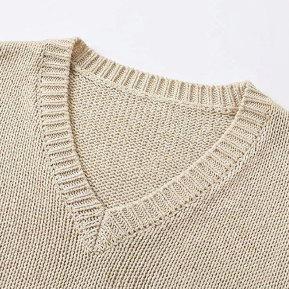 Rosavelle – Women's Floral Crochet-Sleeve Knit Top