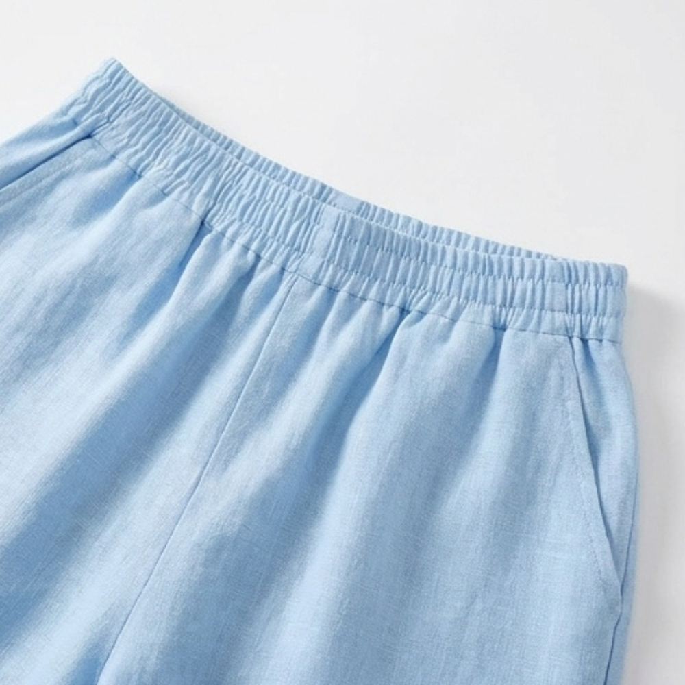 Veluna – Women's Breezy V-Neck Summer Set