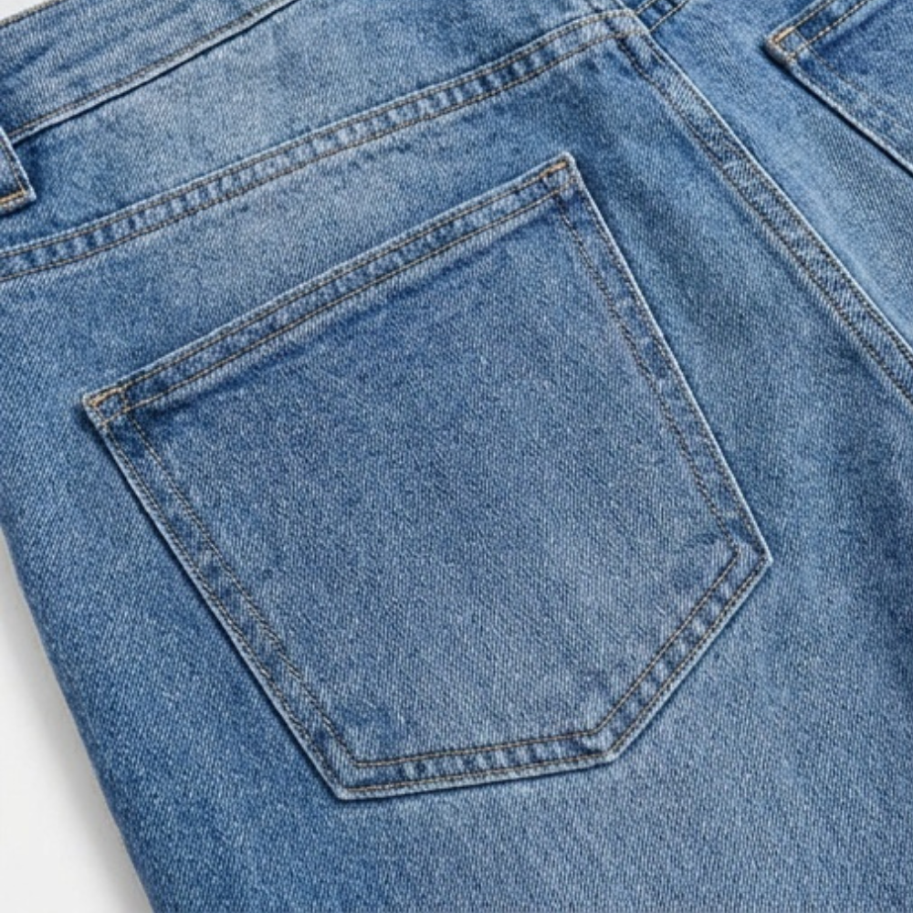 Luvenza – Women's Vintage Wide-Leg Flare Jeans