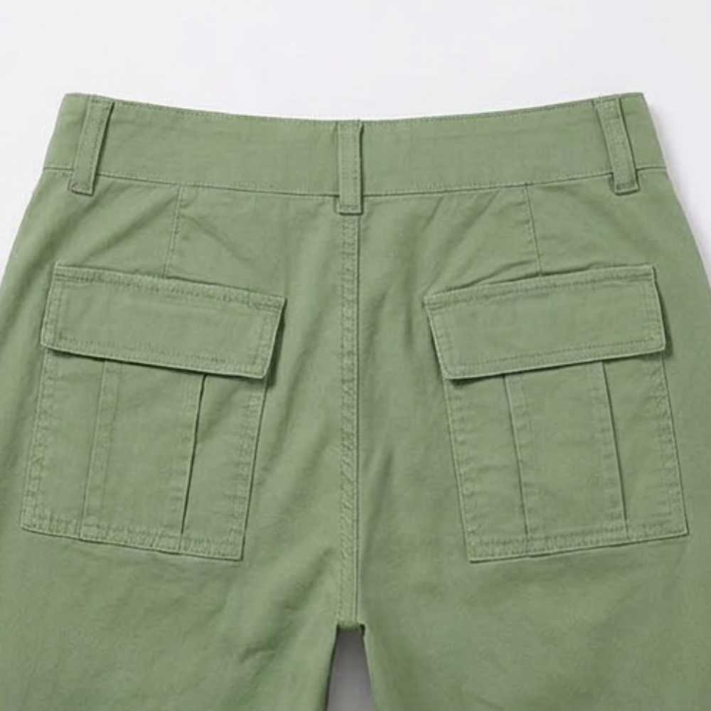 Movana – Women's Comfortable Stretch Capri with Pockets