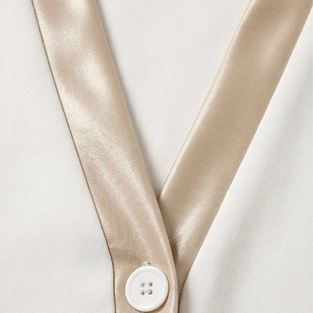 Vivara – Women's Satin Trim Two Piece Matching Set