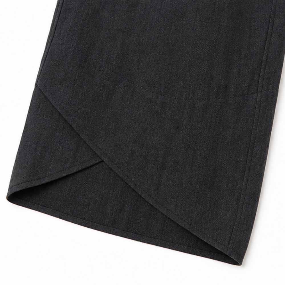 Solivia™ – Tulip Hem Cropped Wide Leg Pants with Pockets