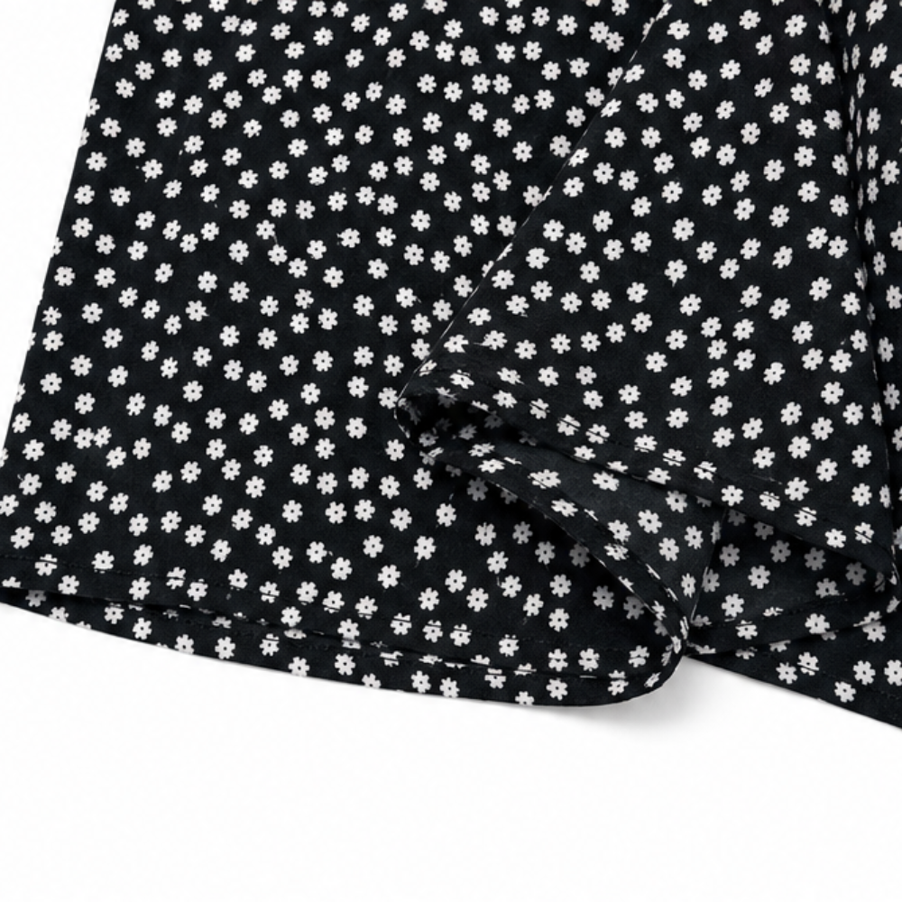 Velura™ – Smocked High-Waist Wide-Leg Floral Pants