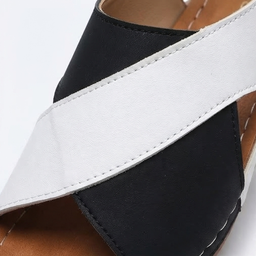 Solenna – Cushioned Orthopedic Wedge Sandals for Women
