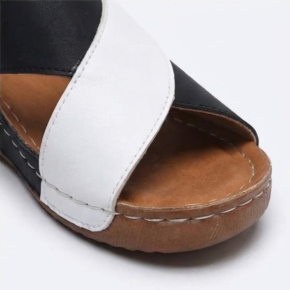 Solenna – Cushioned Orthopedic Wedge Sandals for Women