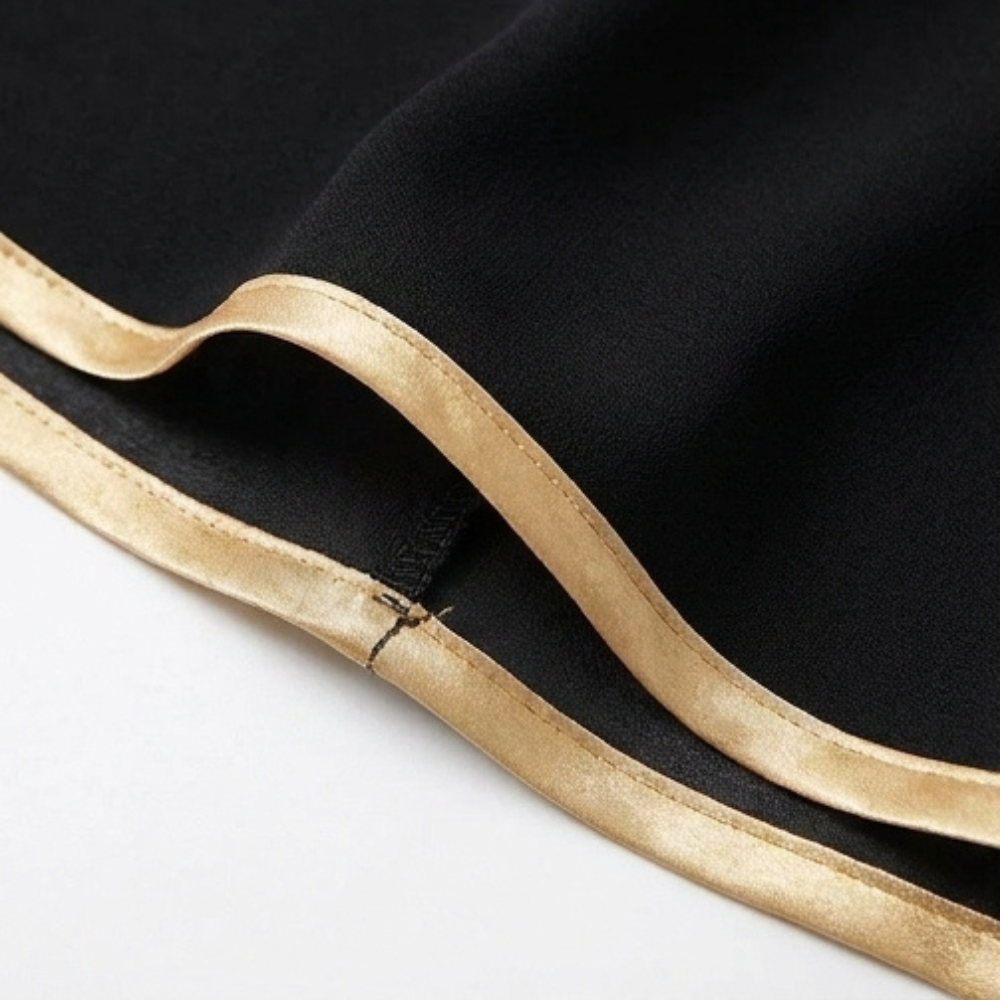Florenza™ – Wide-Leg Pants with Gold Trim