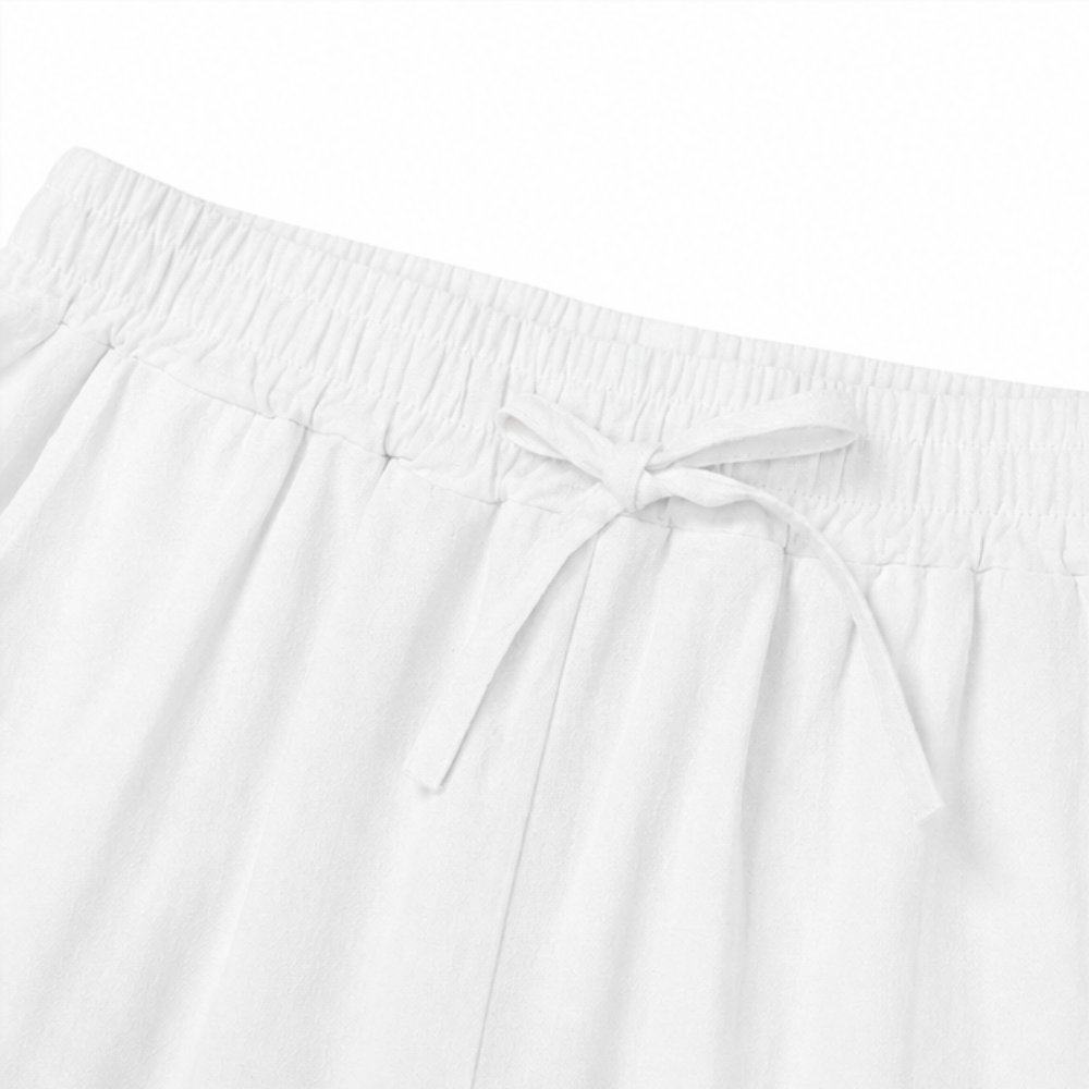 Lunava™ – Lace-Side Capri Pants for Women