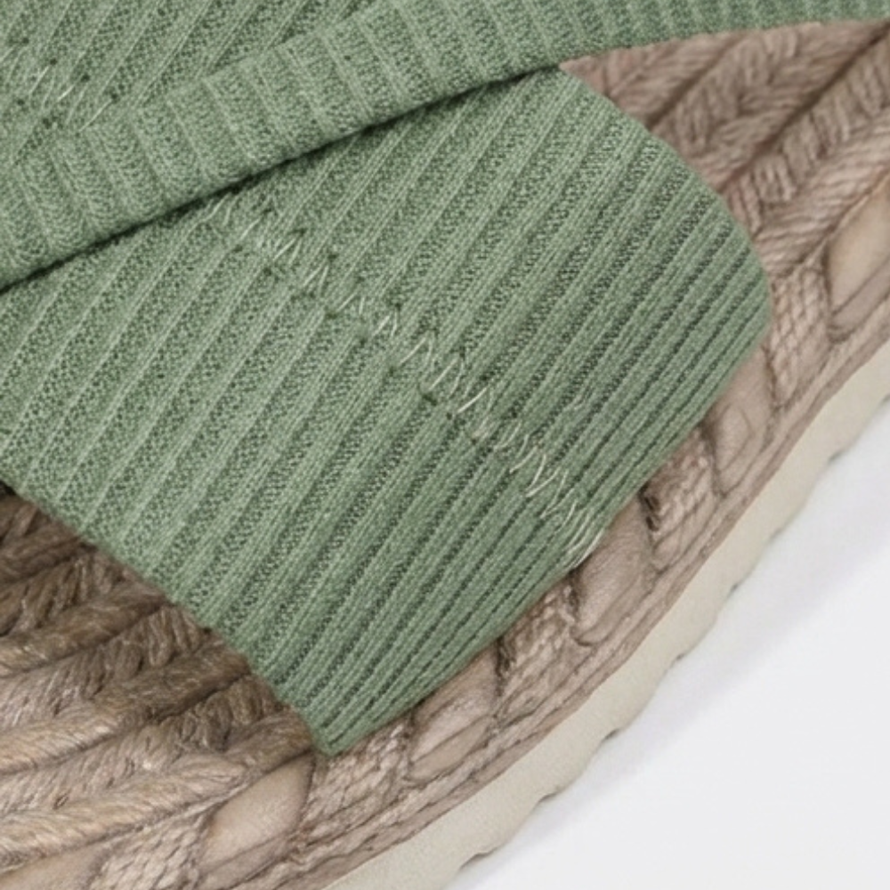 Lunara – Soft Woven Summer Slide Sandals
