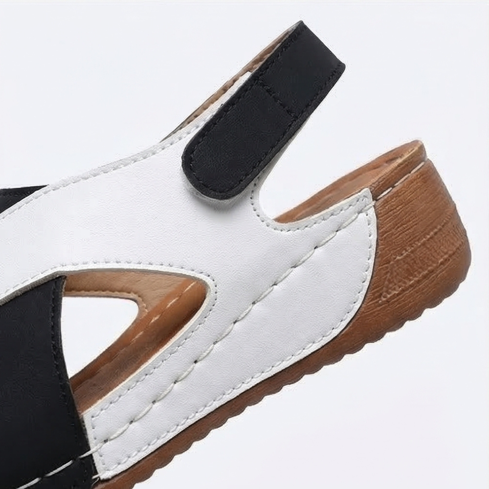 Solenna – Cushioned Orthopedic Wedge Sandals for Women