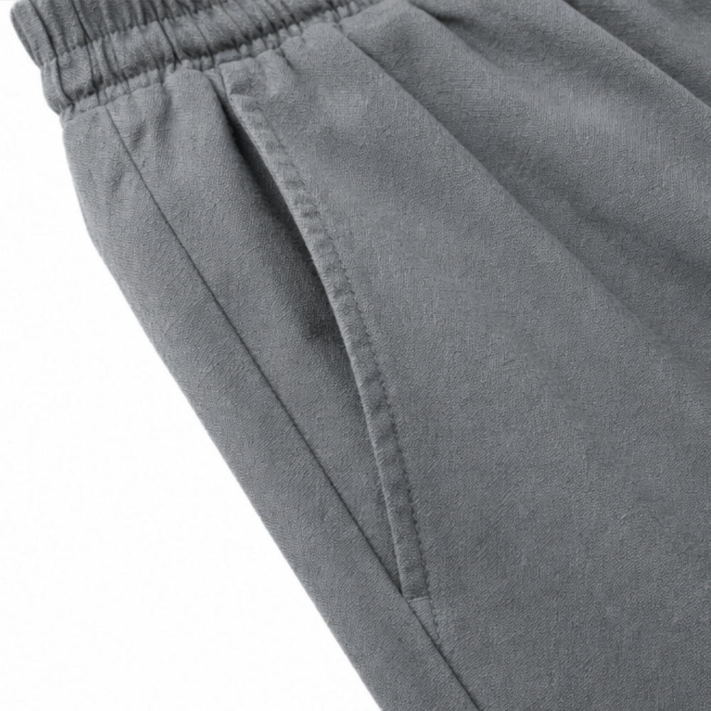 Calmara™ – Cropped Wide-Leg Drawstring Pants