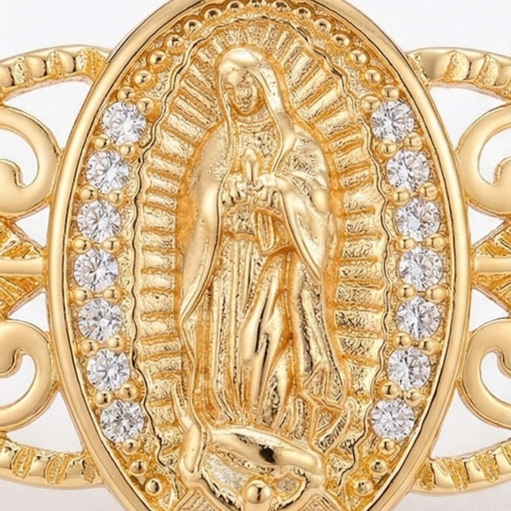 Sancta - Virgin Mary Filigree Bracelet