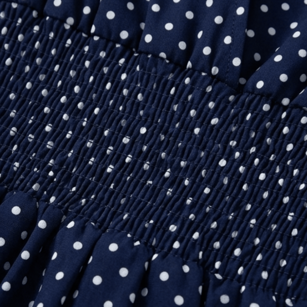 Lunessa – Women's Polka Dot Wide-Leg Jumpsuit