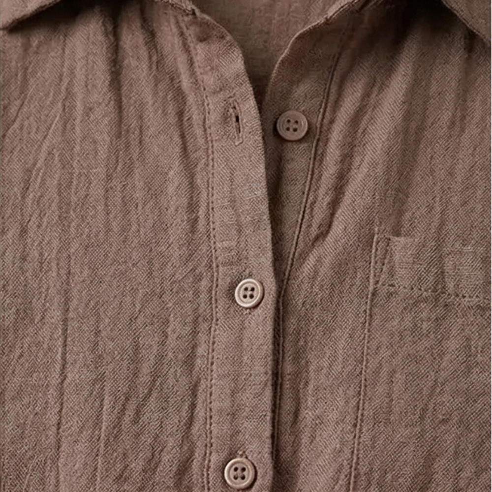 Vivara – Women's Effortless Linen Blend Matching Set