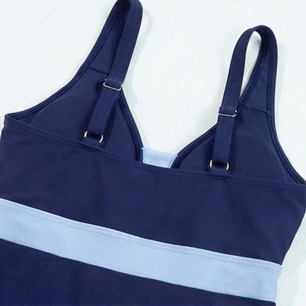 Covaswim - Flattering Tankini Swimdress with Boyshorts