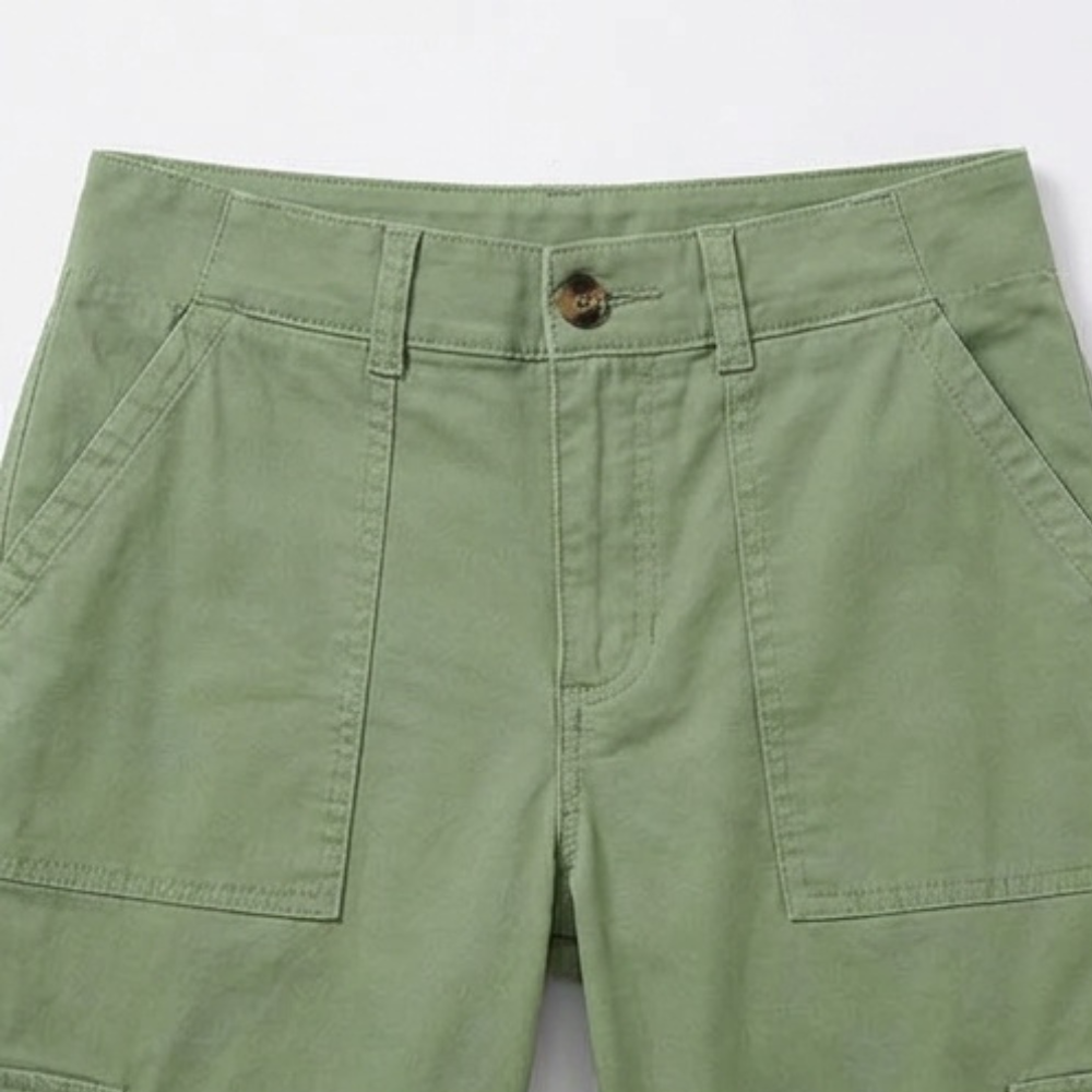 Movana – Women's Comfortable Stretch Capri with Pockets