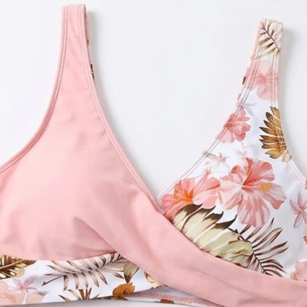 Marivela – Women's Tummy-Flattering Wrap Bikini Set