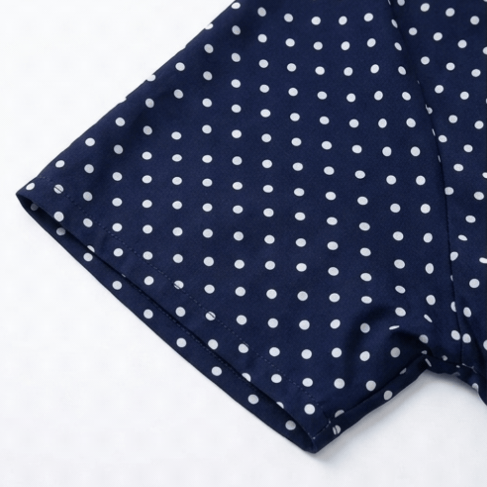 Lunessa – Women's Polka Dot Wide-Leg Jumpsuit
