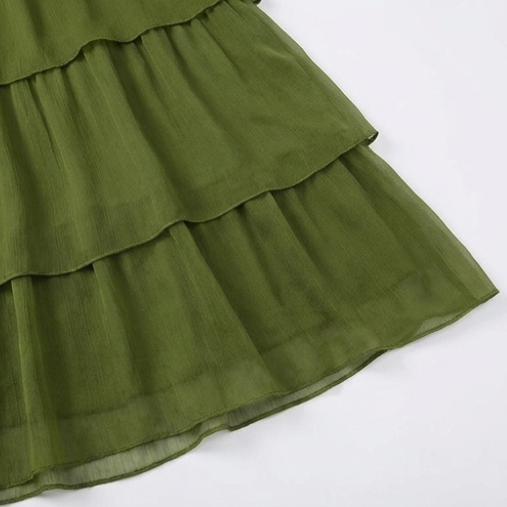 Marella – Women's Elegant Tiered Dress for Events