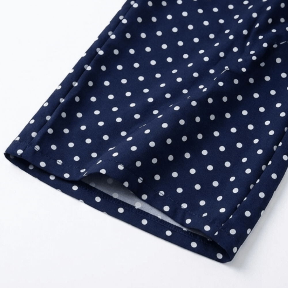 Lunessa – Women's Polka Dot Wide-Leg Jumpsuit